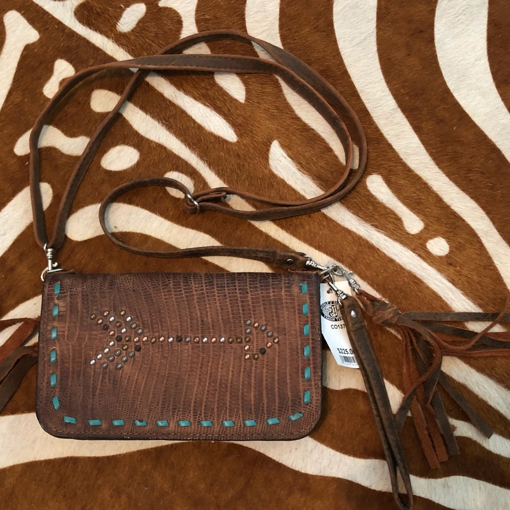 Double J Saddlery Crossbody / Wristlet BRAND NEW